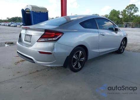 2014 Honda Civic Ex z USA, uszkodzony, nr VIN 2HGFG3B86EH524820